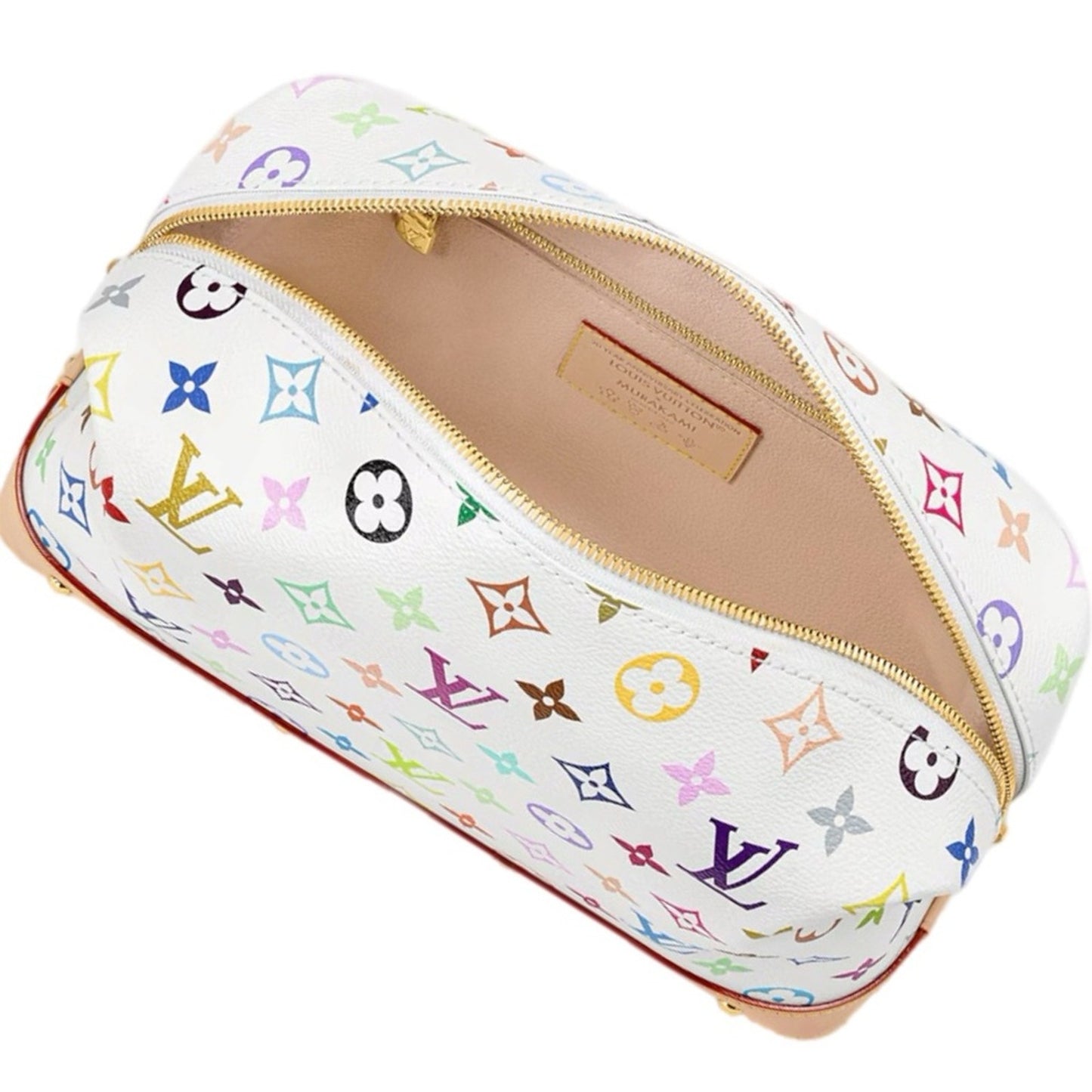 2025 xTM Murakami Multicolor Louis Vuitton cosmetic bag GM