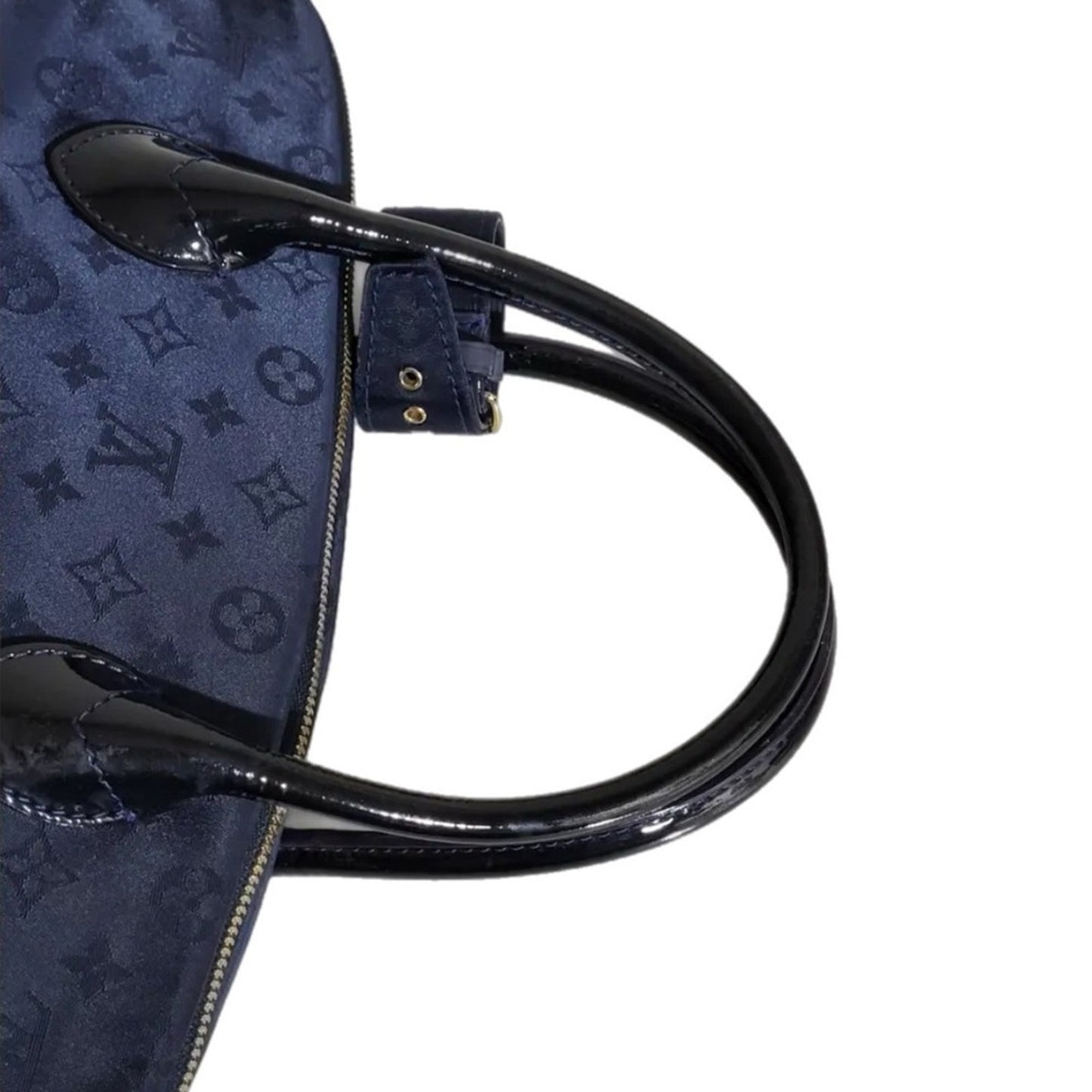 Louis Vuitton Blue Monogram Desire Vertical Lock It MM Bag
