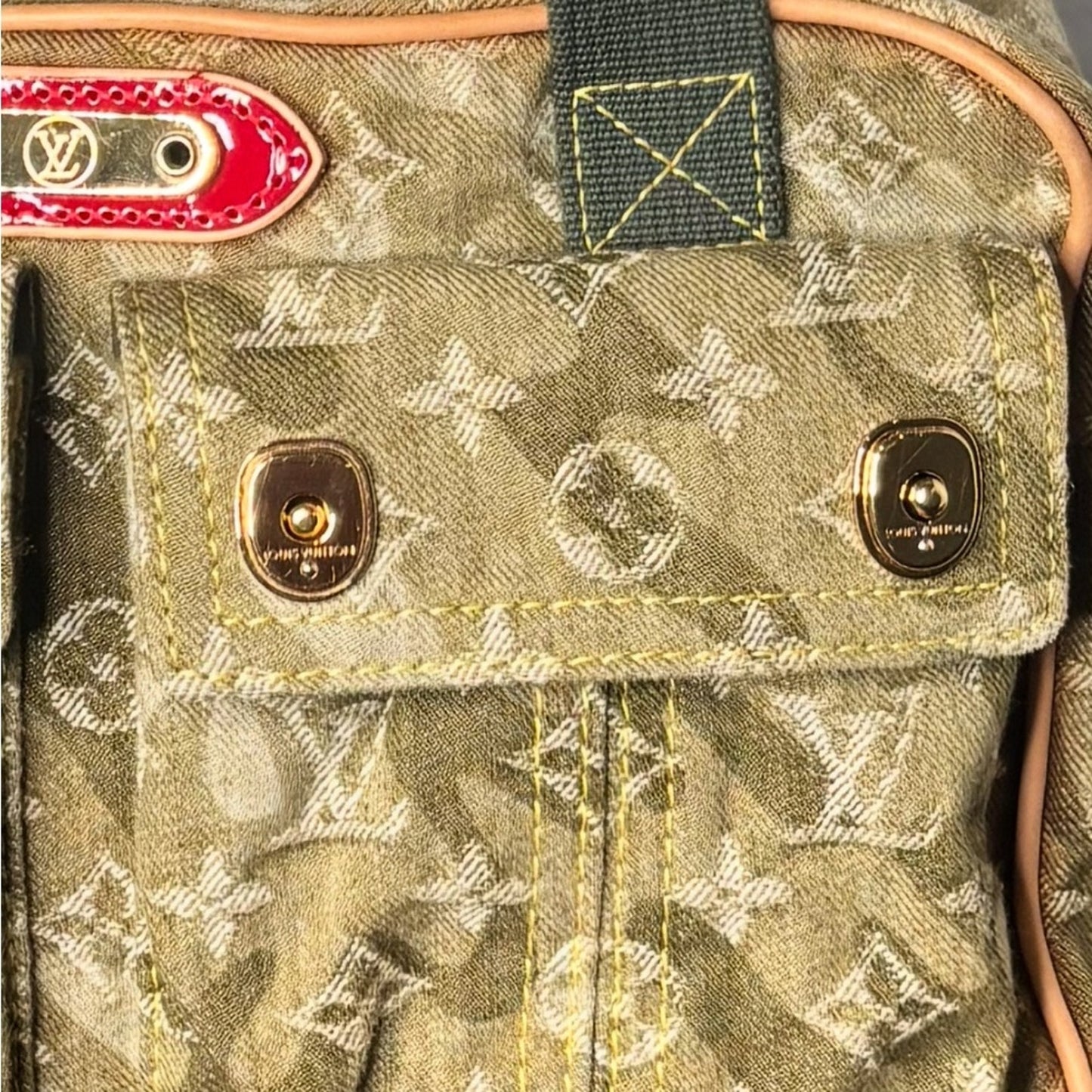 Limited Edition Monogramouflage Denim Jasmine Louis Vuitton Bag