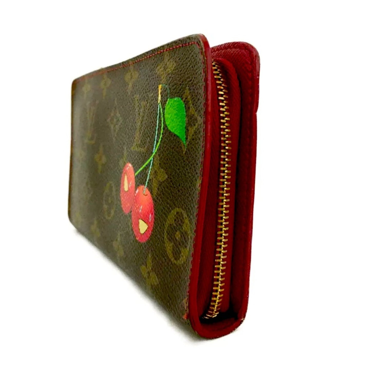 Louis Vuitton Monogram Cerises Porte Monnaie Zippy wallet