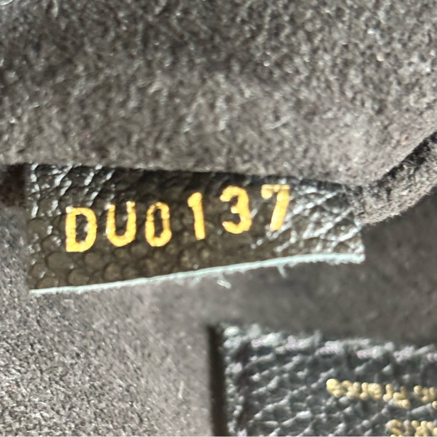 Louis Vuitton Junot Monogram Empreinte Leather Bag