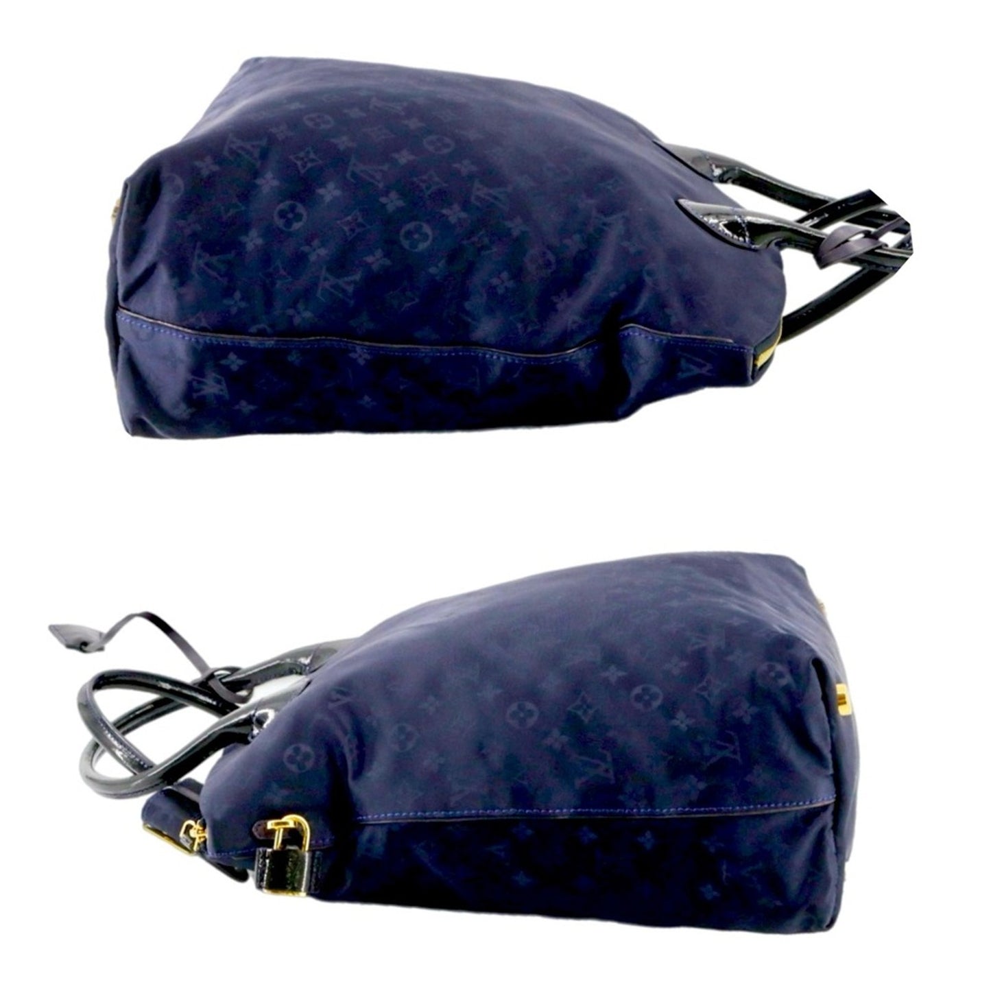 Louis Vuitton Blue Monogram Desire Vertical Lock It MM Bag