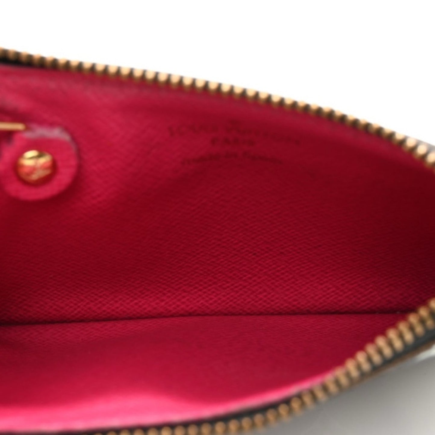 Louis Vuitton Cherry Blossom Pochette Cle Women's Key Case