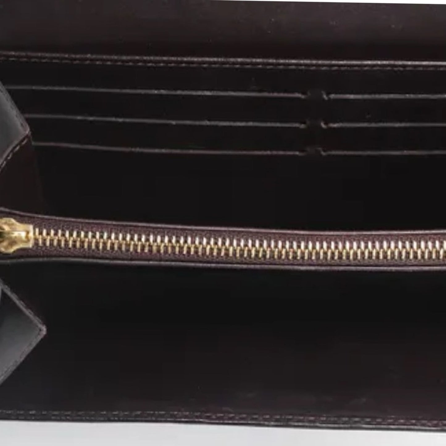 Louis Vuitton Amarante Vernis Sarah wallet