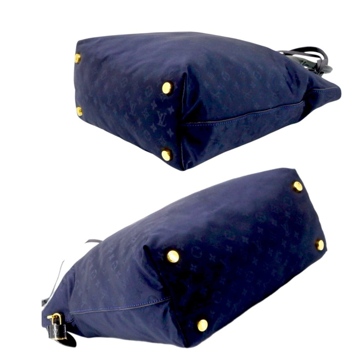 Louis Vuitton Blue Monogram Desire Vertical Lock It MM Bag