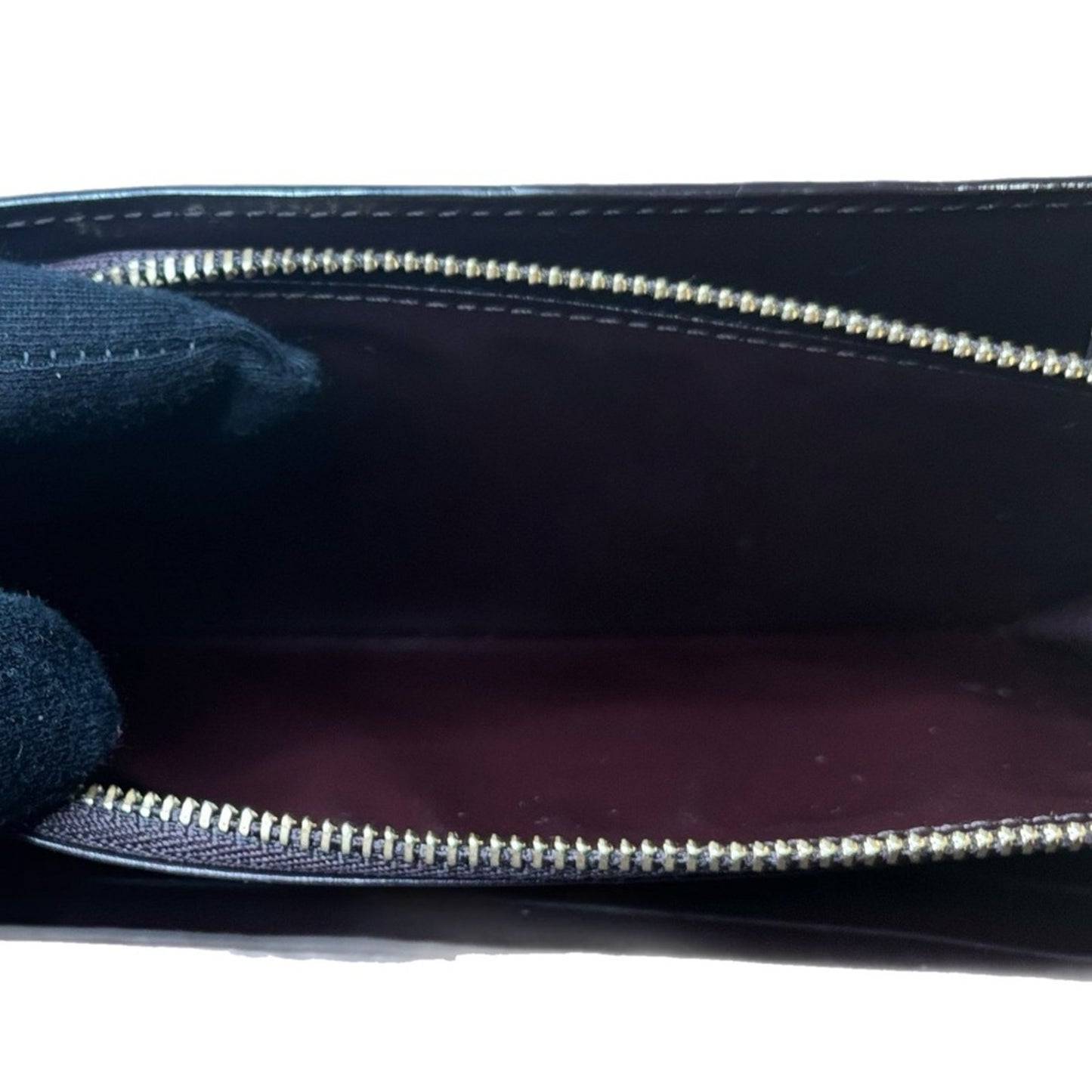 Louis Vuitton Amarante Vernis Sarah wallet