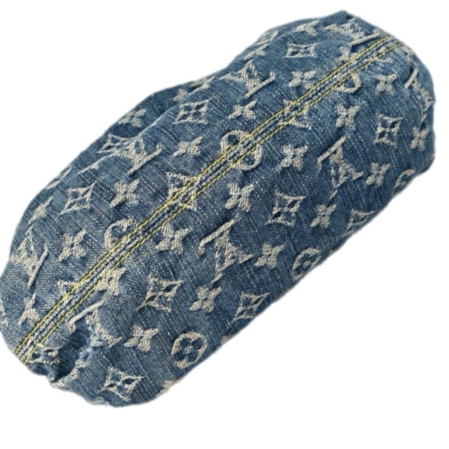 RARE!! Louis Vuitton Blue Denim Pleaty Bag