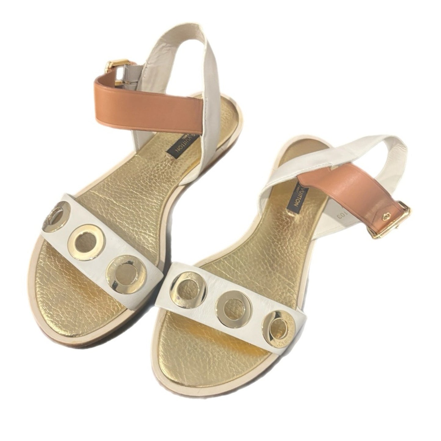 Louie Vuitton Stylish Women's Sandals size 38.5