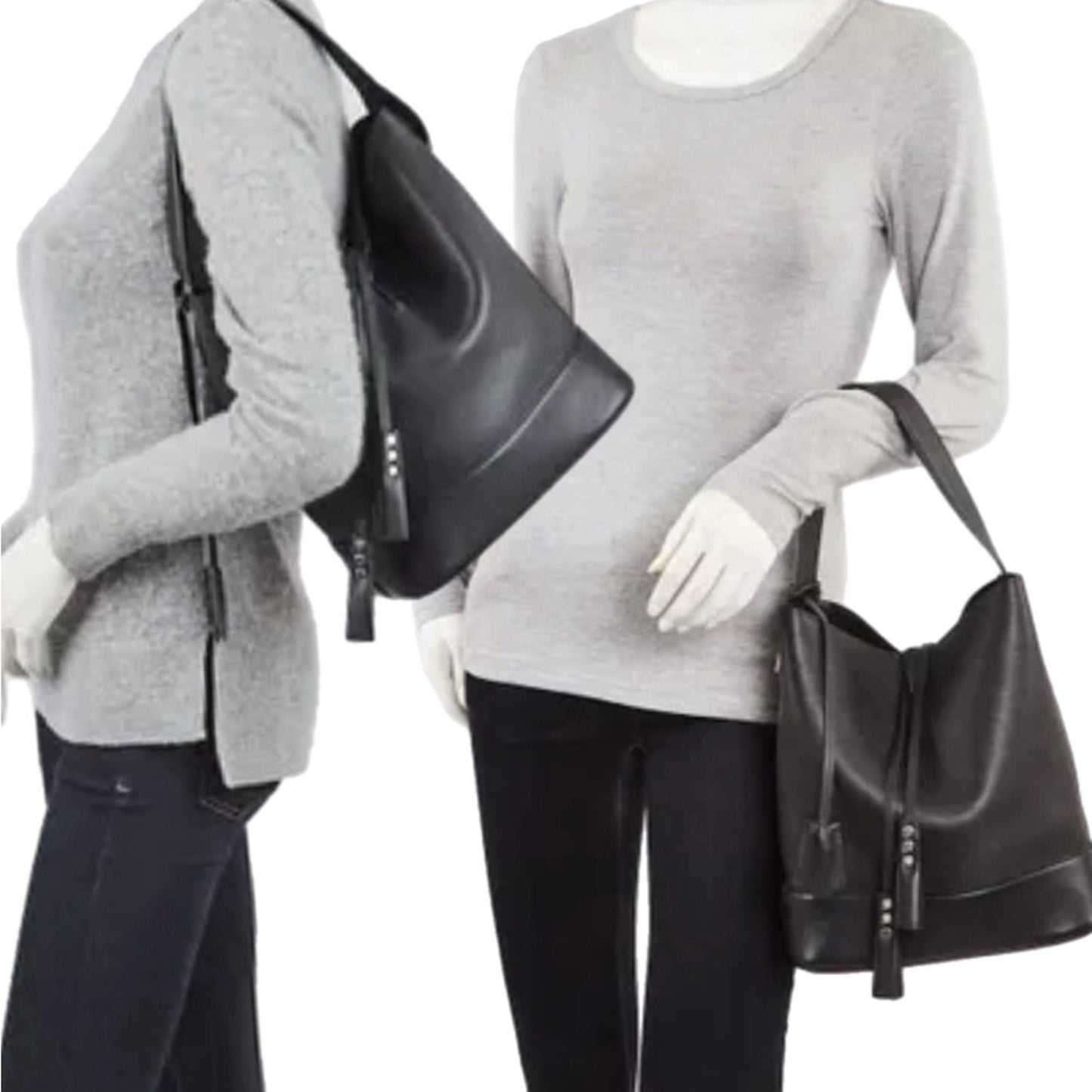Louis Vuitton Black Nuance Cuir Leather NN 14 Bag