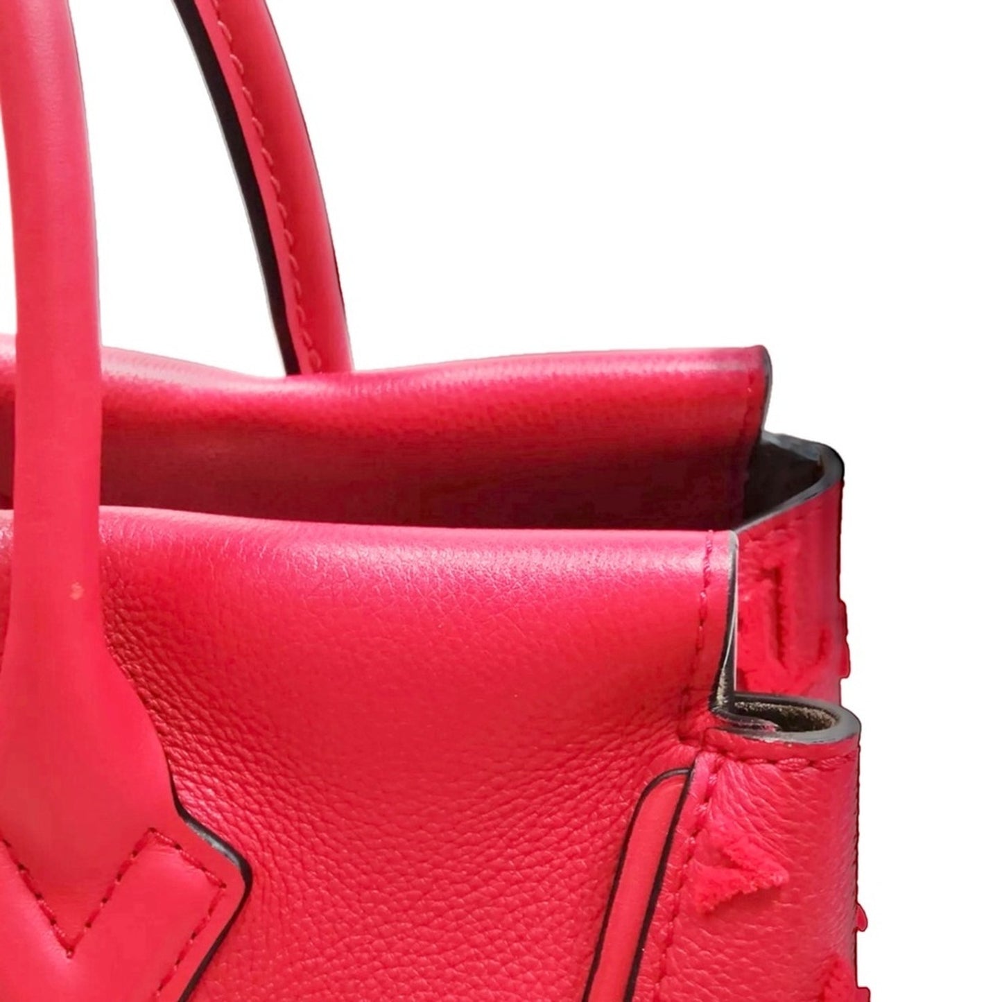 Louis Vuitton “W” veau cachemire tuffetage PM red