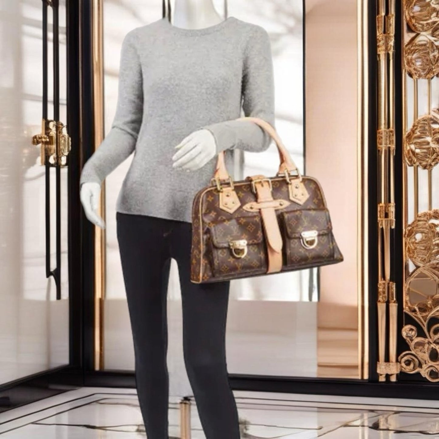 Louis Vuitton Monogram Manhattan GM