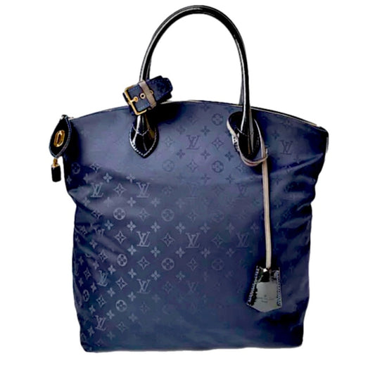 Louis Vuitton Blue Monogram Desire Vertical Lock It MM Bag