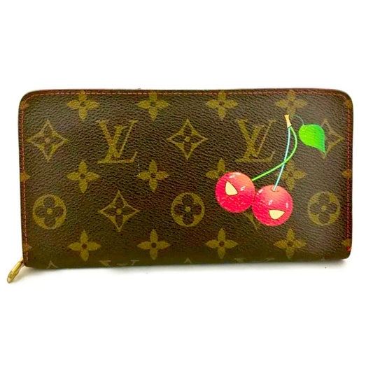 Louis Vuitton Monogram Cerises Porte Monnaie Zippy wallet