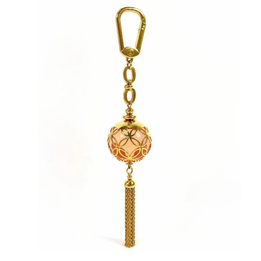 LOUIS VUITTON Ice Ball Key Holder Charm Authentic