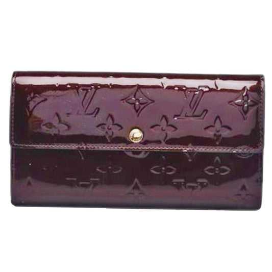 Louis Vuitton Amarante Vernis Sarah wallet